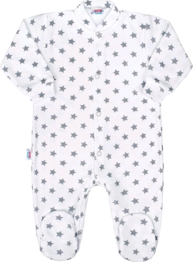 Beebioverall NEW BABY Classic II hall tähtedega