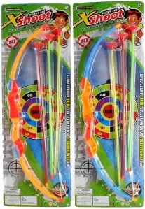 Laste plastikust vibu ja noolte komplekt iminappadega