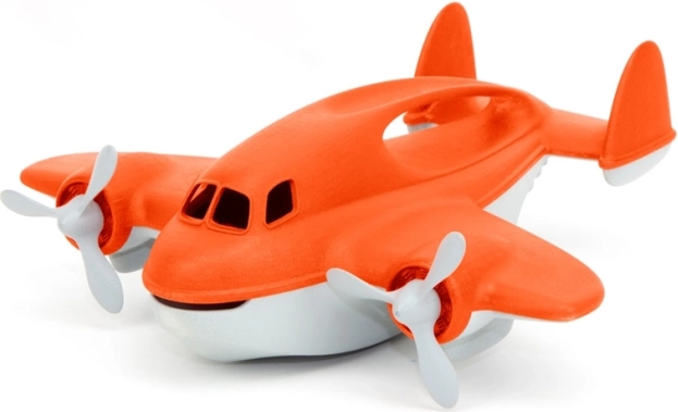 Green Toys oranž tuletõrjelennuk