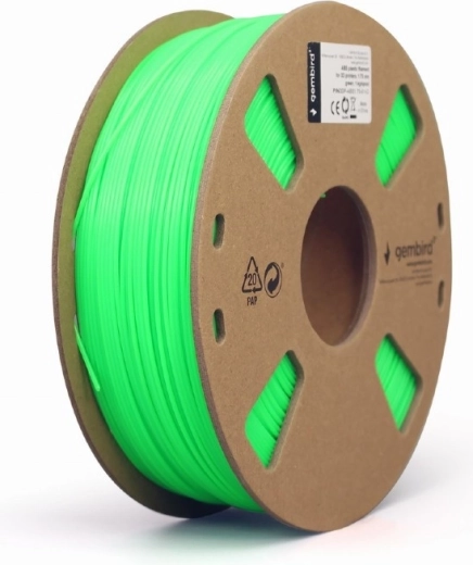 ABS-filament 3D-printerile 1,75 mm roheline 1 kg