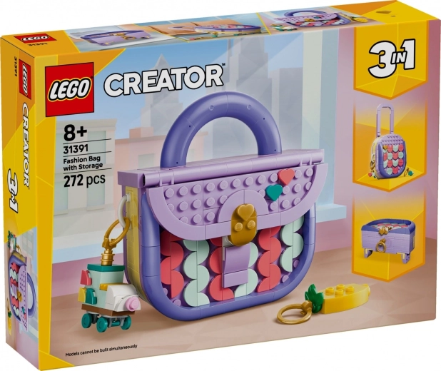 LEGO Creator 3-in-1 Moodne käekott hoiuruumiga