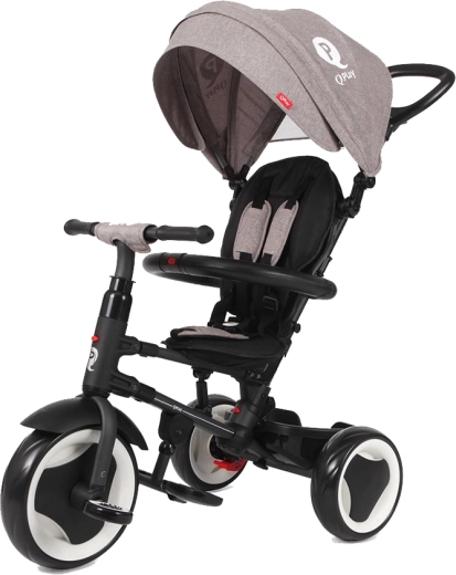 UPF 50+ canopy and comfort on walks