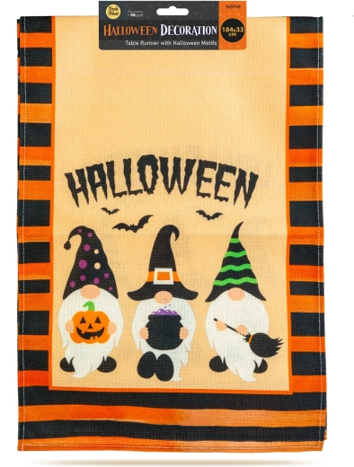 Halloweeni motiiv päkapikkudega