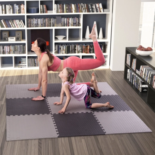 Comfortable and quiet home workouts