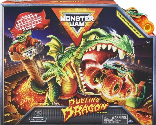 Monster Jam playset Dueling Dragon 1:64
