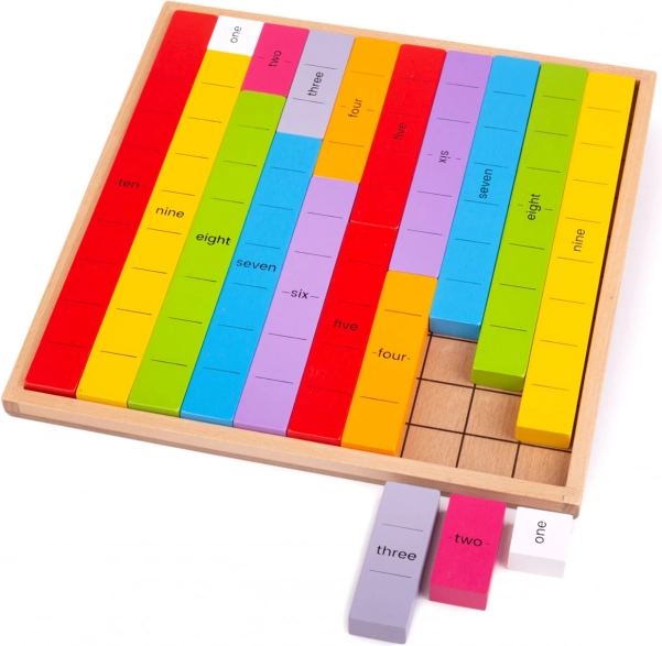 Didaktiline tahvel Kümned BIGJIGS TOYS