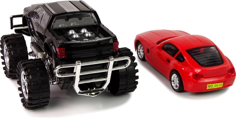 Võimas monster truck suurte ratastega