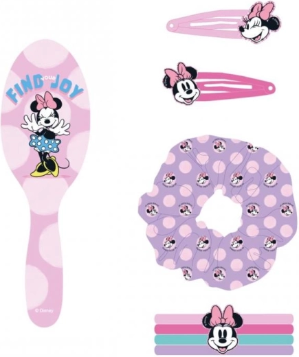 MINNIE juukseaksessuaaride kinkekomplekt, 8 tk