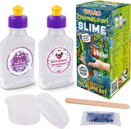TUBAN Super Slime Kameeleon – loov komplekt lima valmistamiseks