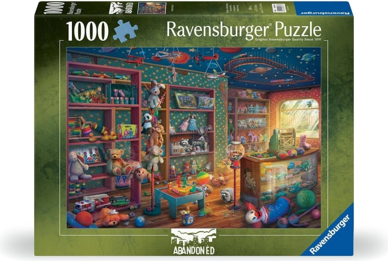 Ravensburger puzzle Abandoned: Abandoned Toy Shop (1000 pieces)