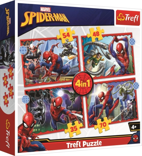Pusle 4-ühes Kangelaslik Spider-Man