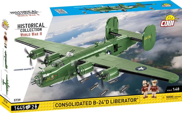 Cobi Consolidated B-24D Liberator 1:48 ehituskomplekt