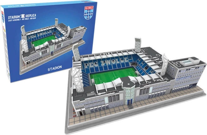3D pusle staadion MAC3PARK – FC PEC Zwolle kodustaadion