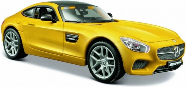 Composite model mercedes amg gt 1:24 yellow