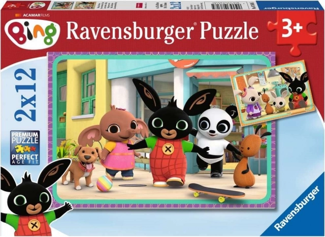 Ravensburgeri Bing pusle 2x12 tükki