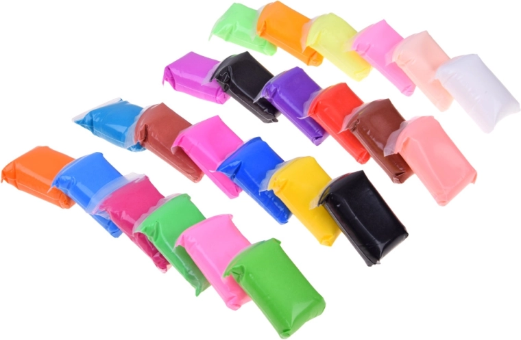 24 colors in individual portions