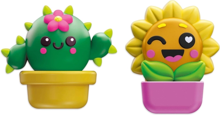 Cute toppers: cactus and sunflower
