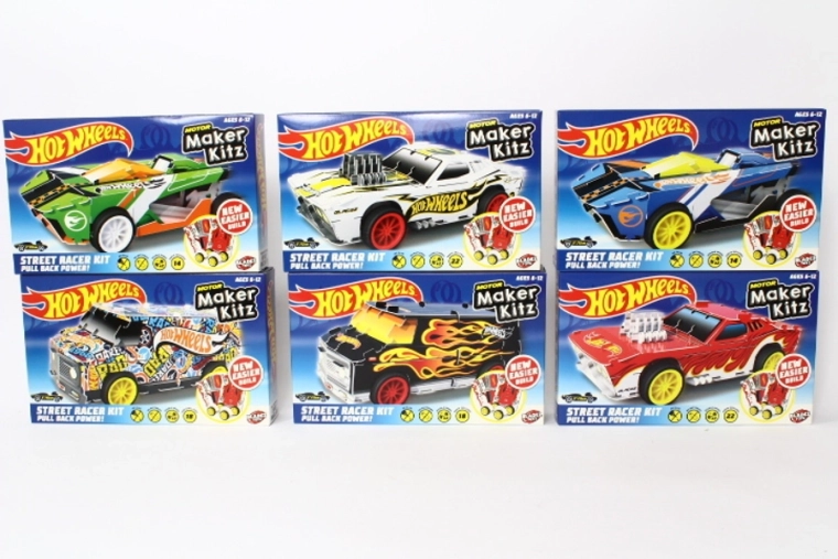 Hot Wheels Maker Kitz Warp Speeder Racing Car to Assemble