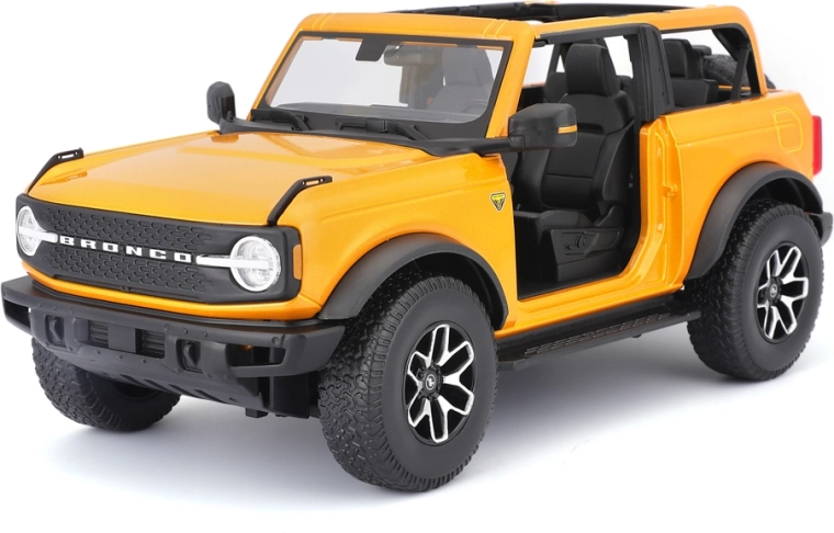 Maisto Ford Bronco Badlands oranž mudel 1:18 ilma usteta
