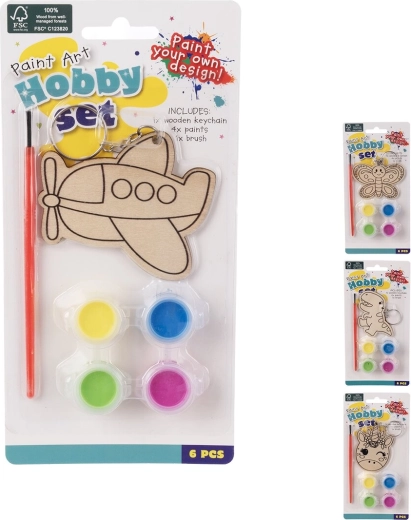 Creative kit for making an Easter keychain (mix of 4 designs)