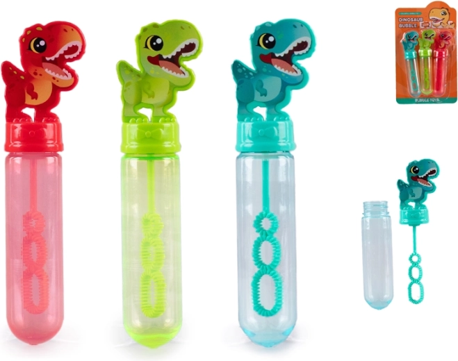 Bubble wand with Tyrannosaurus motif, set of 3