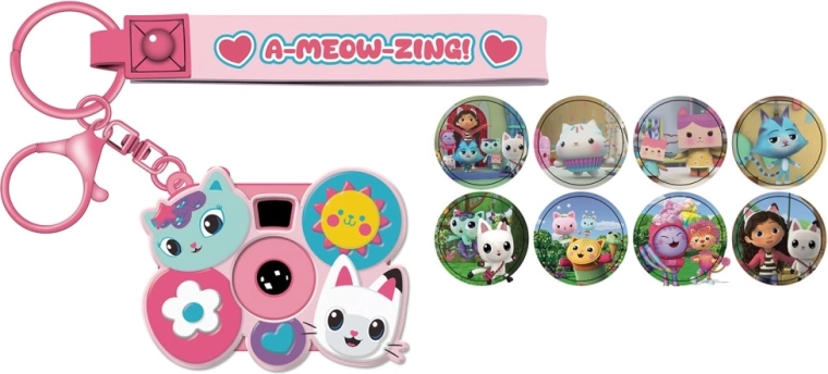 Gabby keychain with projector