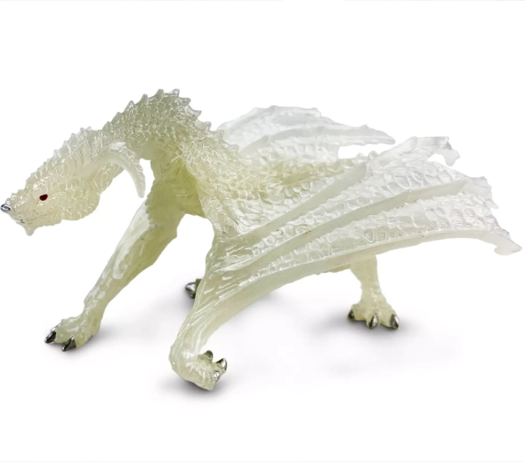 Safari Ltd. draakonifiguur, mis helendab pimedas