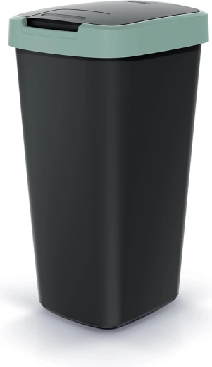 Swing lid for convenient and hygienic use