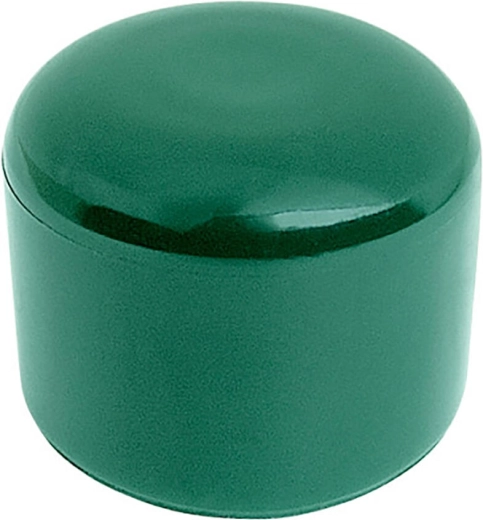 Plastic cap for fence post 38 mm green