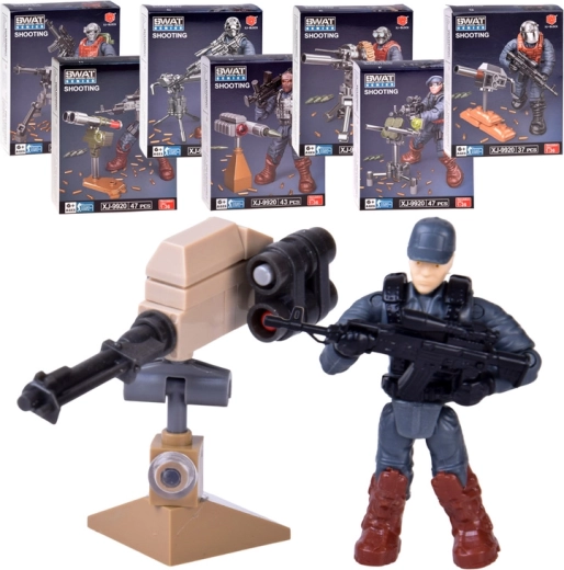 SWAT Police Building Set – Poseable Soldier Figure to Assemble