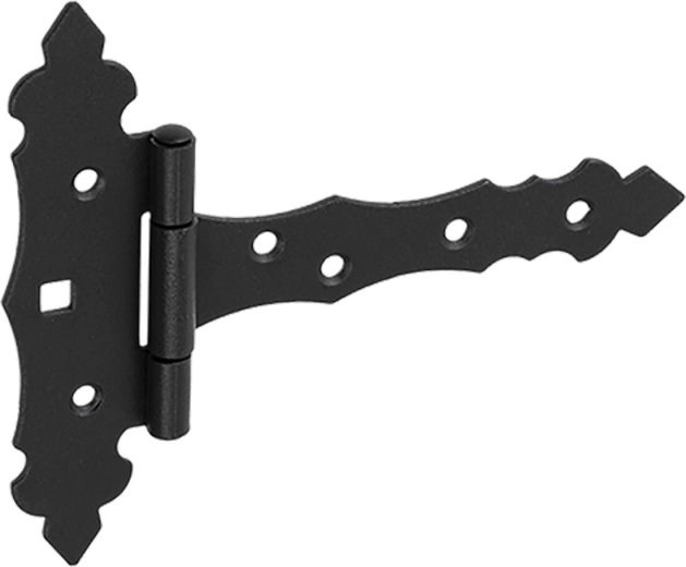 Decorative Hinge 125 × 35 × 130 mm, Black