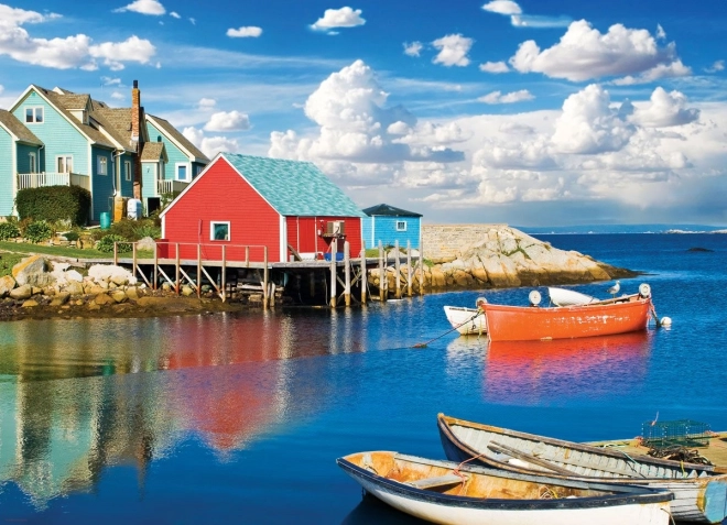 Puzzle EUROGRAPHICS Peggy's Cove, Nova Scotia – 1000 tükki
