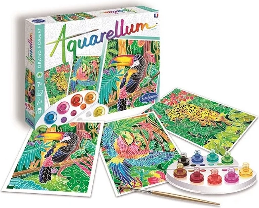 Sentosphere watercolor creative set Amazonia