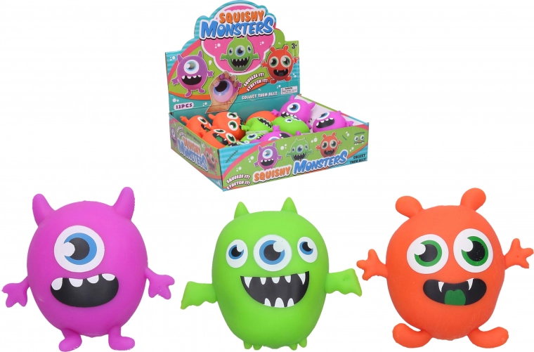 Squeezable Monster 9 cm Anti-Stress Toy
