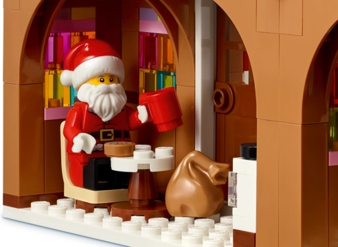 Santa Clausi minifiguur jõululugude jaoks