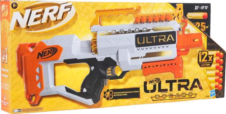 Nerf Ultra Dorado – poolautomaatne püstol nooltega