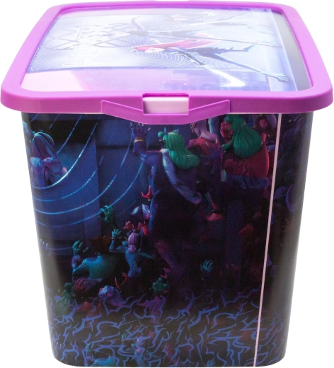 Sturdy clip-on lid for safe storage