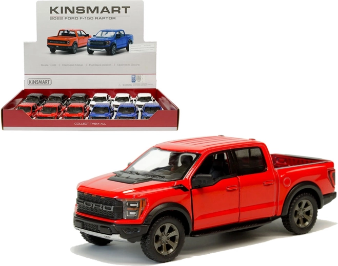 Metallist mudel Ford F-150 Raptor 2021 tagasitõmbemehhanismiga