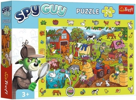 Vaatluspusle SPY GUY – farm, 24 tükki