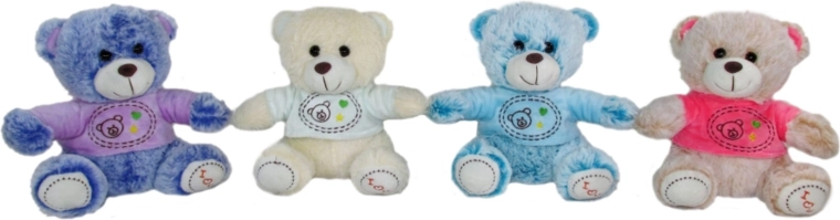 plush teddy bear 20 cm with sweater