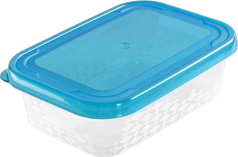Blue Box Food Container 0.5 L, Blue, Rectangular