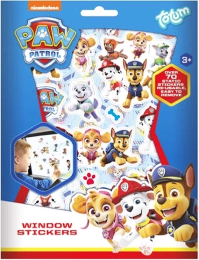 Reusable PAW PATROL Stickers – 70 pcs