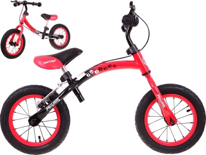 Laste jooksuratas Boomerang SporTrike – Punane