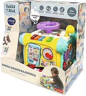 VTech väikese võidusõitja kuubik – interaktiivne kuubik autoga BOBASKI I MIŚ