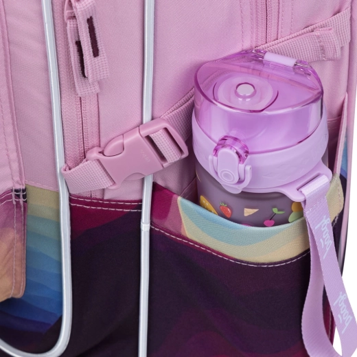 Practical side bottle pockets