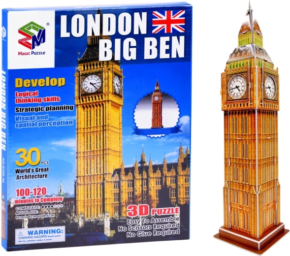 3D pusle London Big Ben