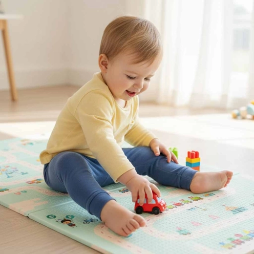 Pehme summutus ja libisemiskindlus turvaliseks mänguks