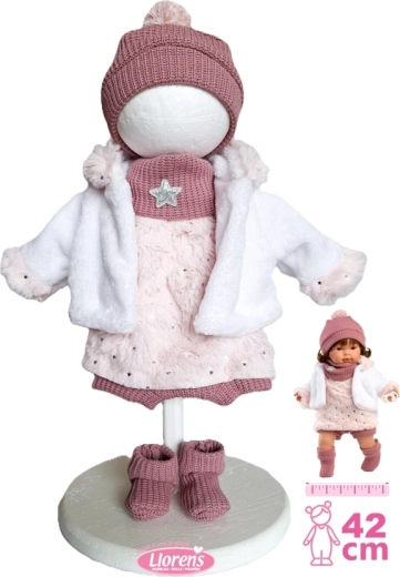 Llorens nuku riided 42 cm – 6-osaline talvekomplekt