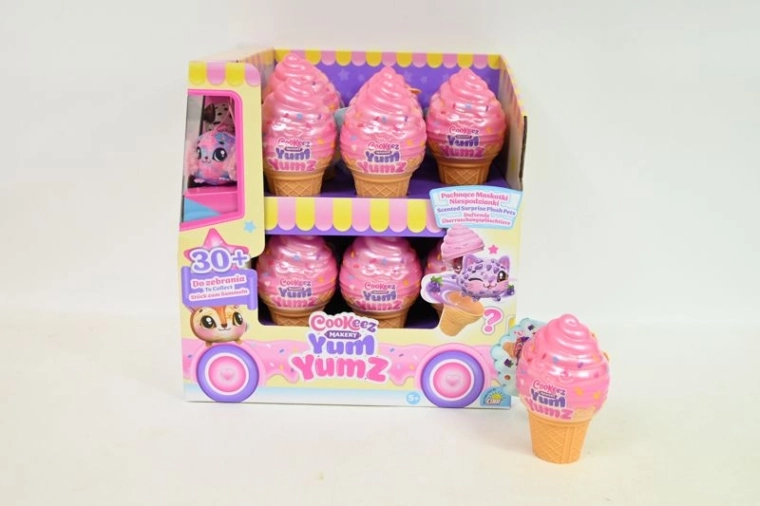 Cookeez Makery Yum Yumz lõhnav plüüsike jäätisetuutus