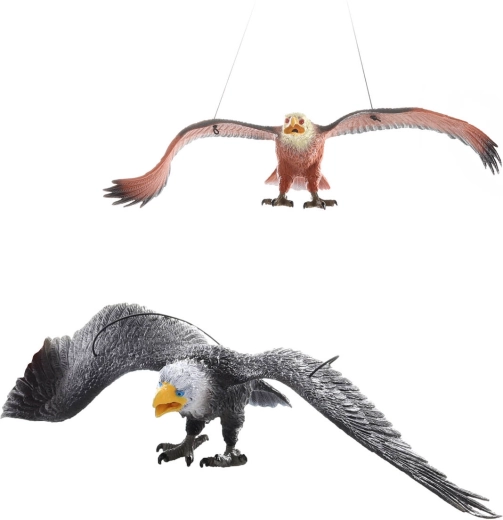 Hanging eagle on elastic cord 38 cm - 1 piece